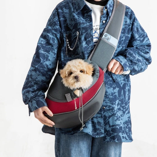 Sac banane pour chien de transport